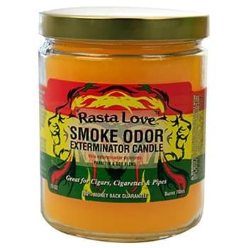 SMOKE ODOR 13OZ JAR RASTA LOVE