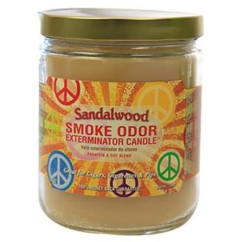 SMOKE ODOR 13OZ JAR SANDALWOOD