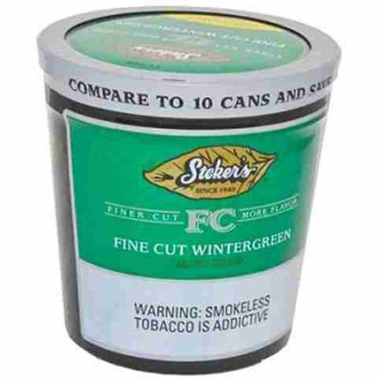 [1237] STOKERS TUB 12OZ FINE CUT WINTERGREEN