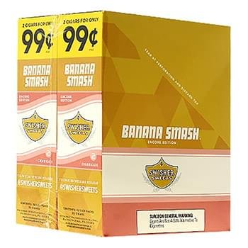 [20969] SWISHER $.99 30/2CT BANANA SMAASH