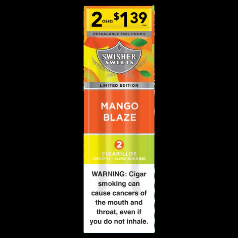 [44013] SWISHER 2/$1.39 30CT MANGO BLAZE