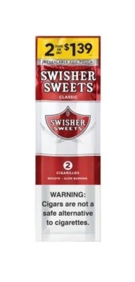 [44002] SWISHER 2/$1.39 30CT SWEET