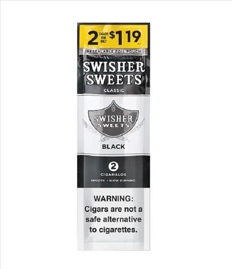 [41024] SWISHER 30CT 2/$1.19 BLACK