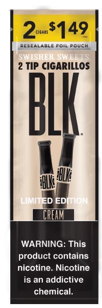SWISHER BLK 15CT 2/$1.49 CREAM