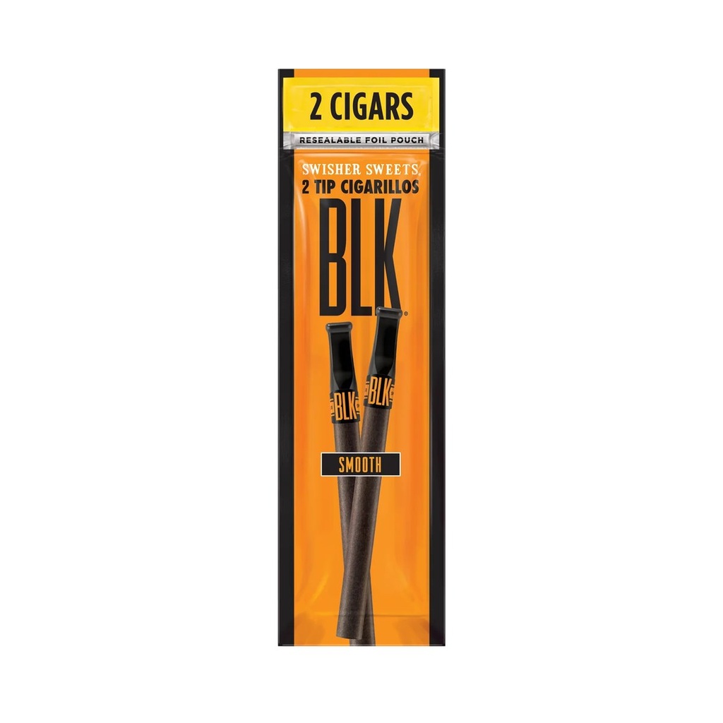 SWISHER BLK 15CT 2/$1.49 SMOOTH