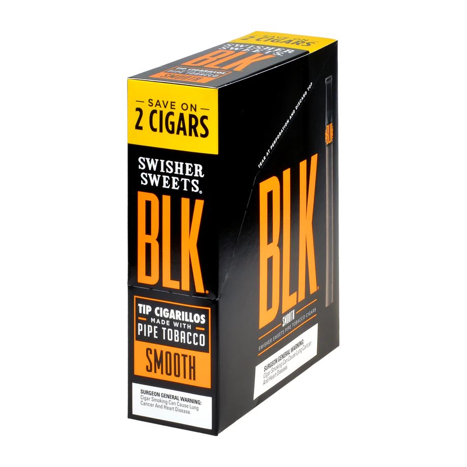 [41071] SWISHER BLK SV2 15/2CT SMOOTH