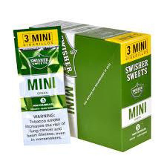 [42157] SWISHER MINI $1.79 15/3CT GREEN SWEET