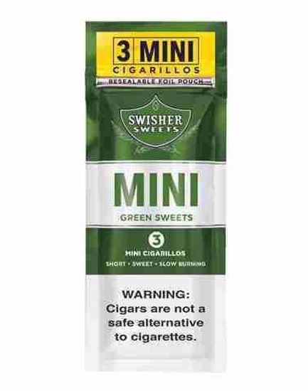[21269] SWISHER MINI 15/3CT GREEN SWEET