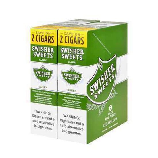 [24086] SWISHER SV2 30/2CT GREEN SWEET