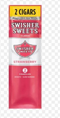 [24158] SWISHER SV2 30/2CT STRAWBERRY