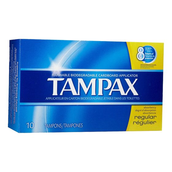 [20555] TAMPAX 10CT REGULAR