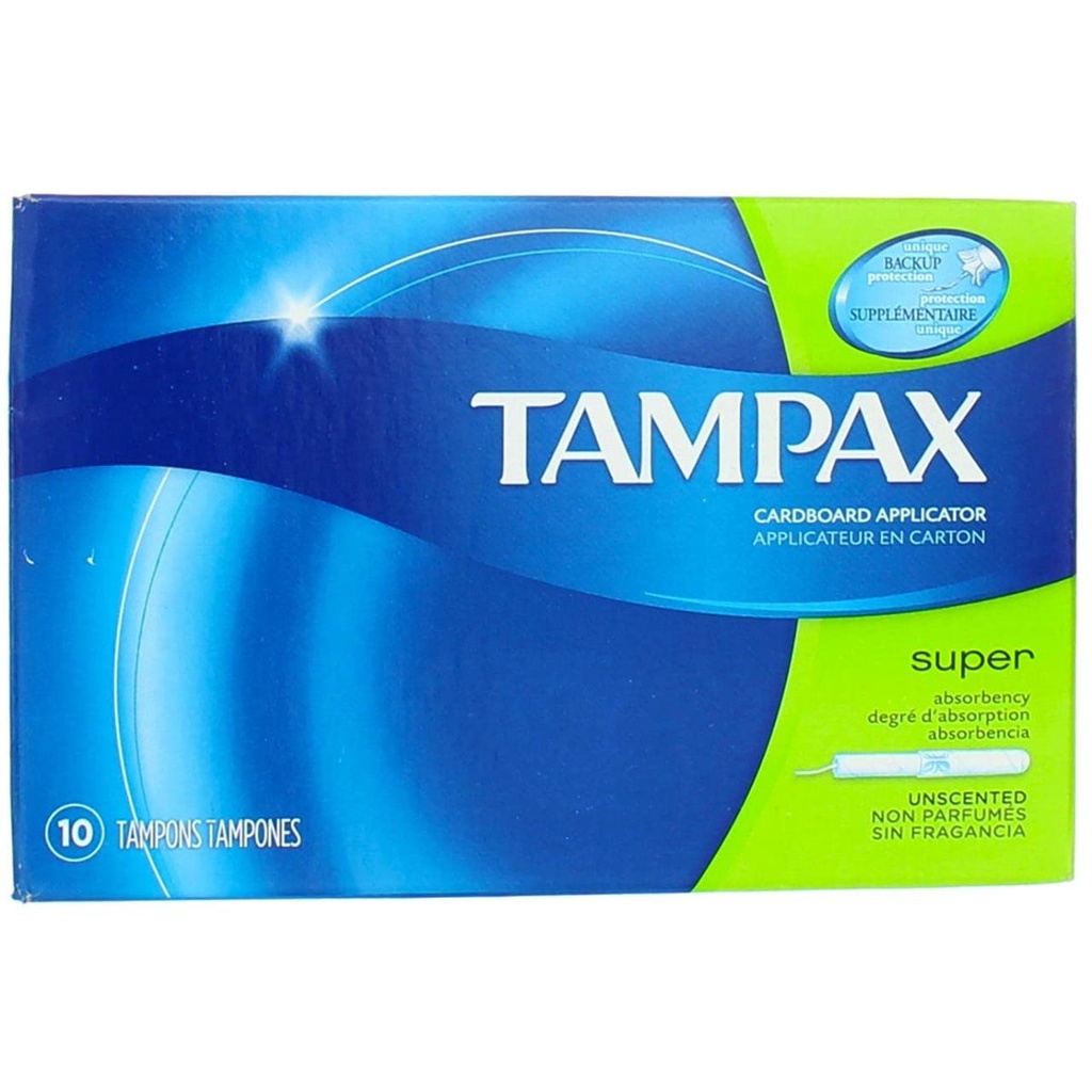 [20556] TAMPAX 10CT SUPER