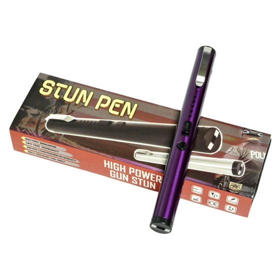 STUN GUN PEN PURPLE