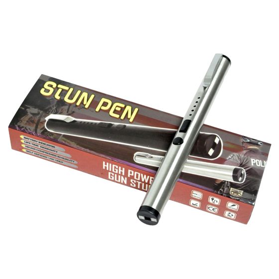 STUN GUN PEN SILVER