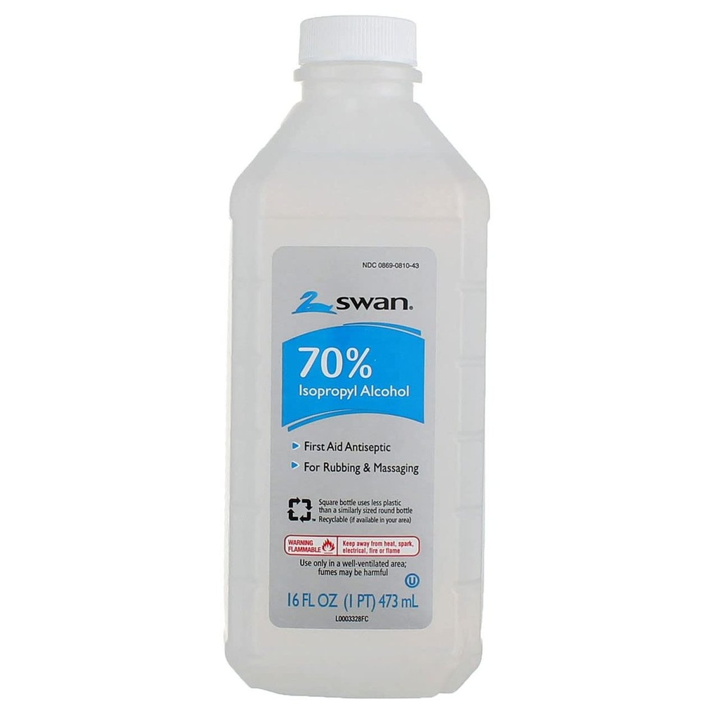 [24812] SWAN WHITE ALCOHOL RUB 70%