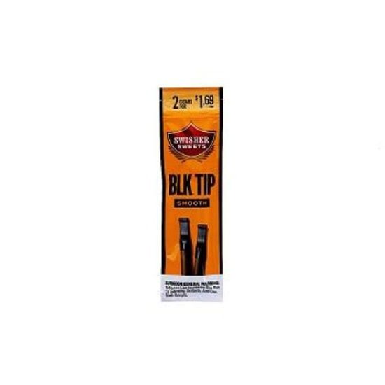 [42118] SWISHER BLK 2/$1.69 15CT SMOOTH