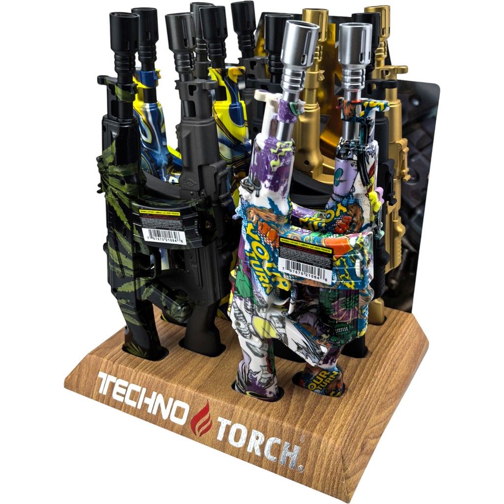 [21601] TECHNO 1 TECHNO 12CT AK-47 9" ASSORTED 21064T-A