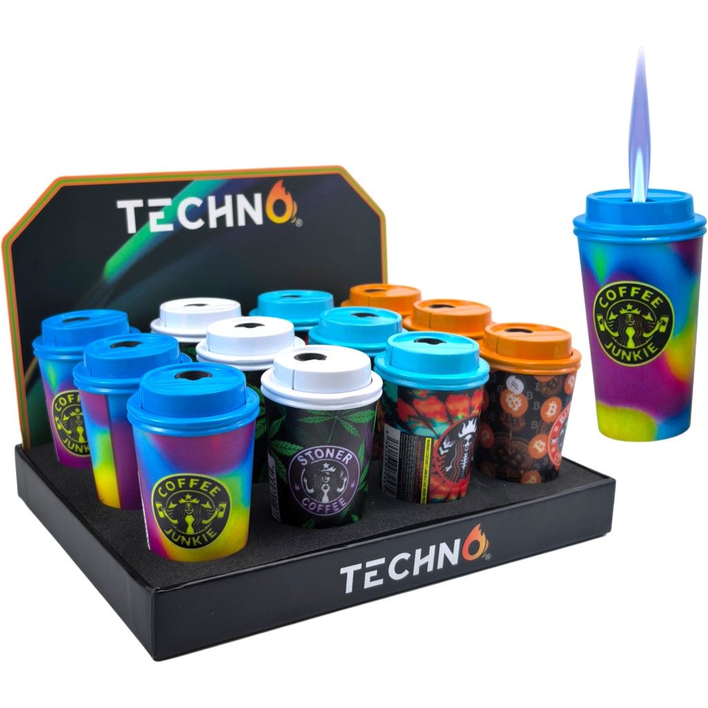 TECHNO TORCH 12CT COFFEE CUP 19253A