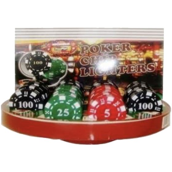 TECHNO TORCH COIN POKER CHIP 20CT 00001B-CO ASSORTED