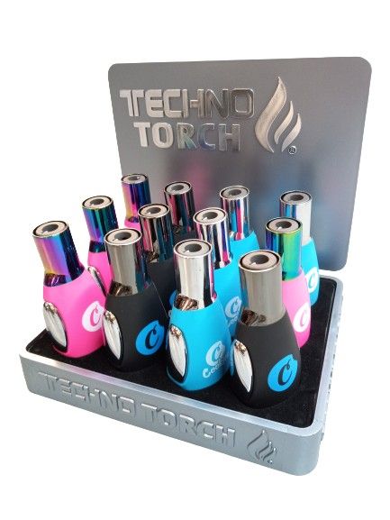 TECHNO TORCH EGG SHAPE 12CT LIQUID DESIGN 17135
