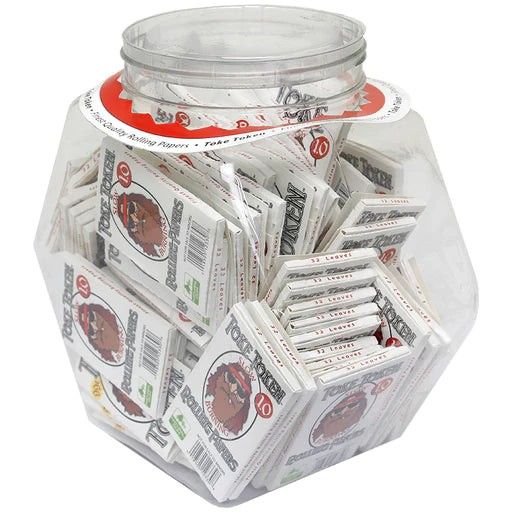 TOKE TOKEN 72CT JAR WHITE 1.50