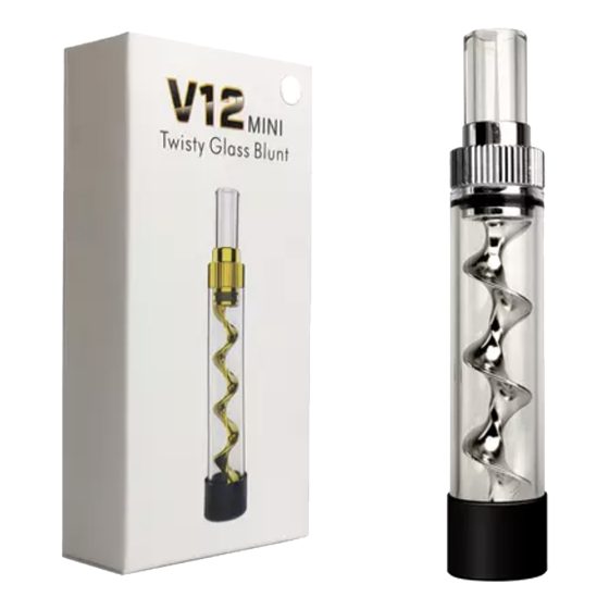 [20006] V12 GLASS BLUNT MINI