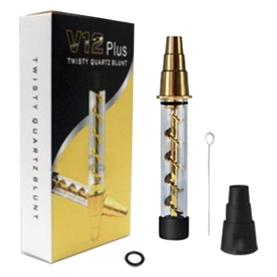 [20007] V12 GLASS BLUNT PLUS