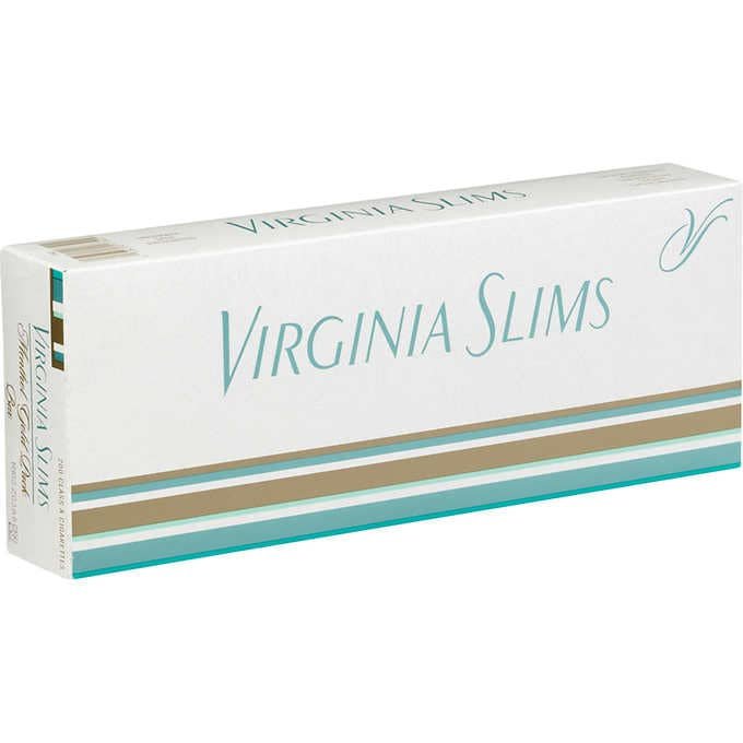 VIRGINIA SLIMS MENTHOL GOLD BOX 100
