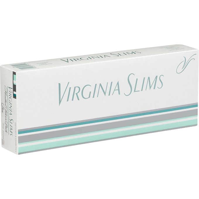 [40042] VIRGINIA SLIMS MENTHOL SILVER BOX 100