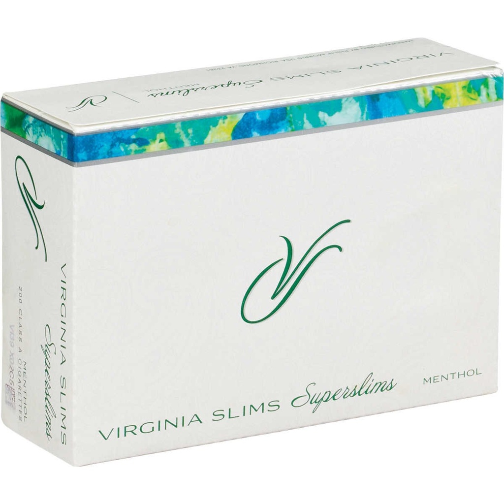 [40369] VIRGINIA SLIMS SUPERSLIMS MENTHOL BOX
