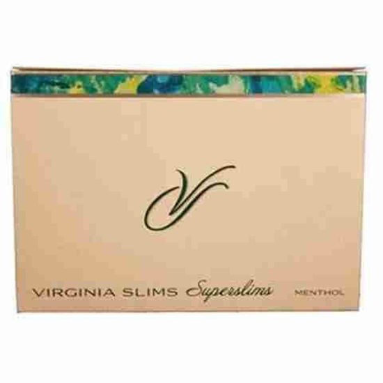 [40369] VIRGINIA SLIMS SUPERSLIMS MENTHOL BOX