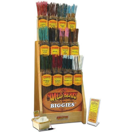 WILD BERRY DISPLAY BIGGIES 12 FRAGRANCE