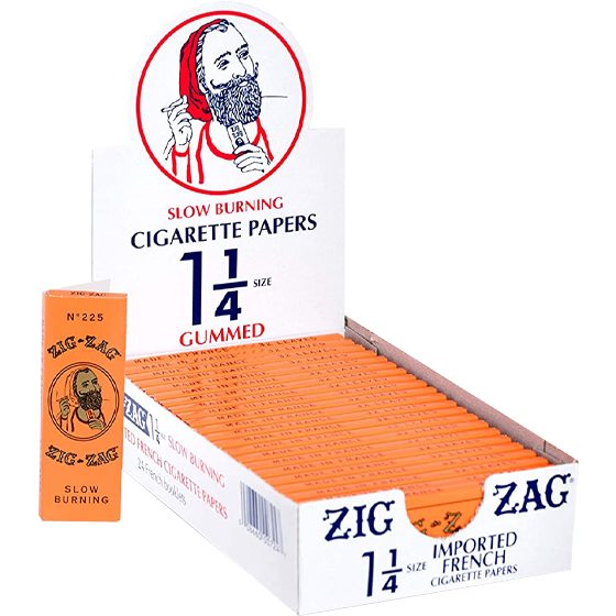 [20231] ZIG ZAG 24CT ORANGE 1.25"