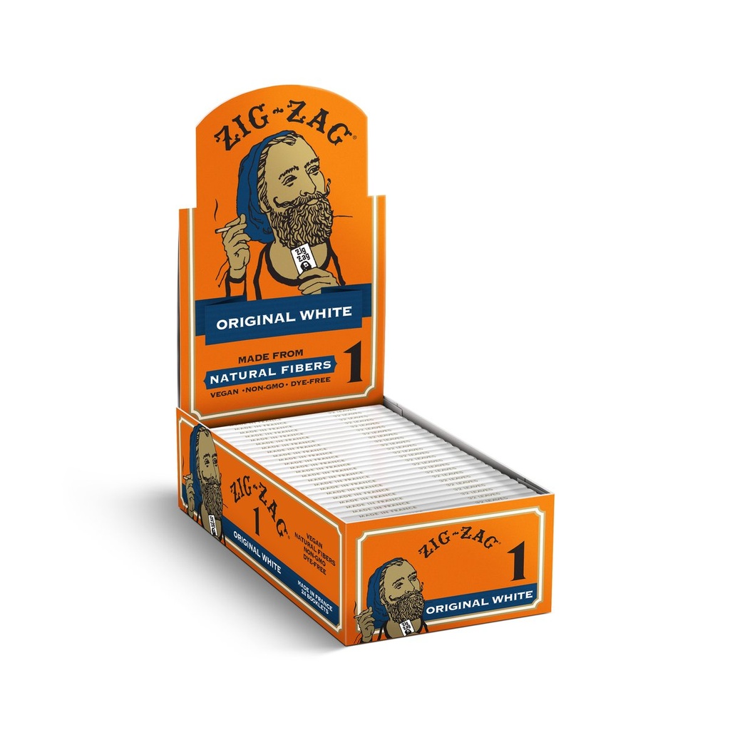 ZIG ZAG 24CT ORIGINAL WHITE