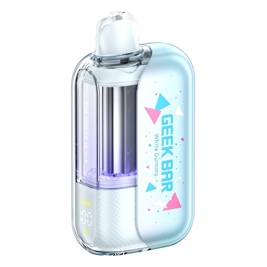GEEK BAR CLR WHITE GUMMY