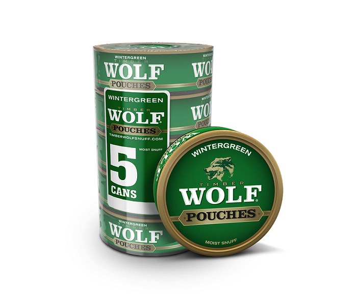 [1216] TIMBER WOLF 5CT POUCH WINTERGREEN