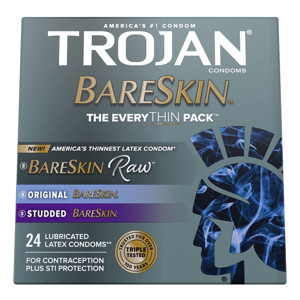 [20953] TROJAN 6CT BARESKIN THE EVERYTHIN (VARIETY)