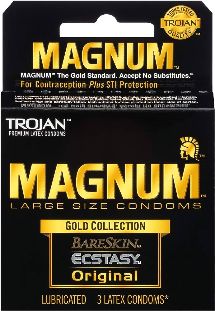 [23842] TROJAN 6CT MAGNUM GOLD COLLECTION