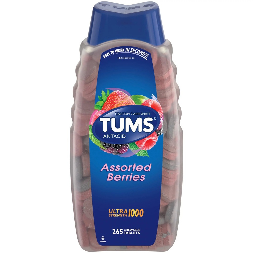 [17919] TUMS ULTRA 1000 12CT ASSORTED BERRIES