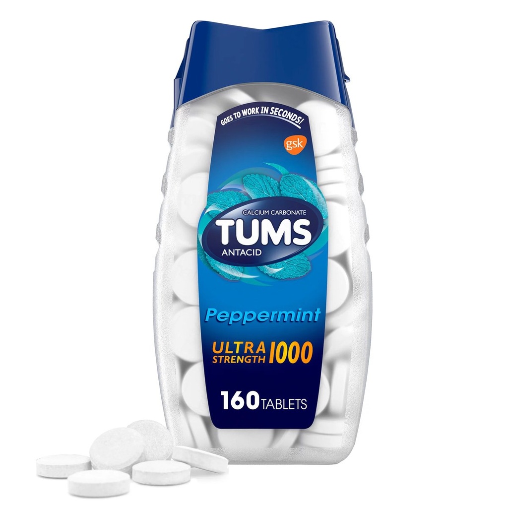 [17920] TUMS ULTRA 1000 12CT PEPPERMINT