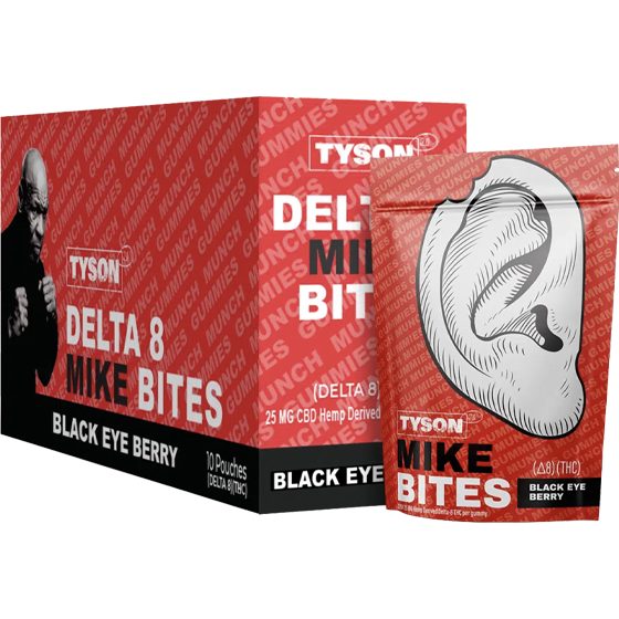 [24353] TYSON MIKE BITES 10CT D8 BLACK EYE BERRY