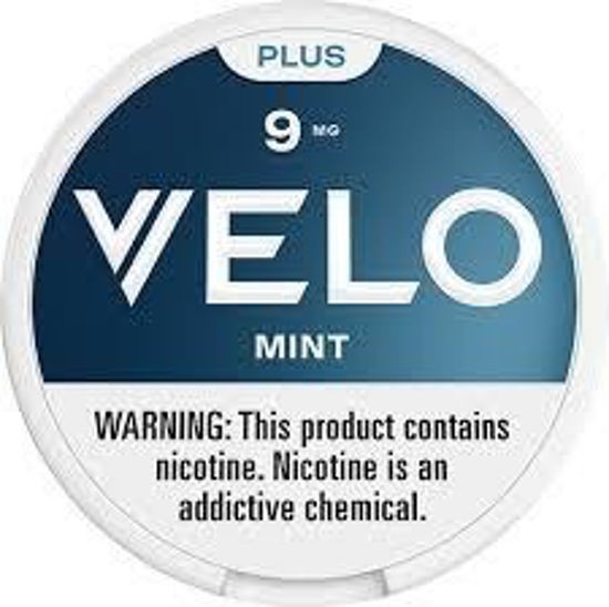 [36754] VELO PLUS NICOTINE POUCH 9MG 5CT MINT