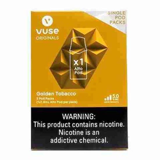 [1467] VUSE ALTO POD 1CT GOLDEN TOBACCO 5%