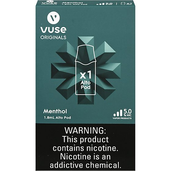 [1468] VUSE ALTO POD 1CT MENTHOL 5%