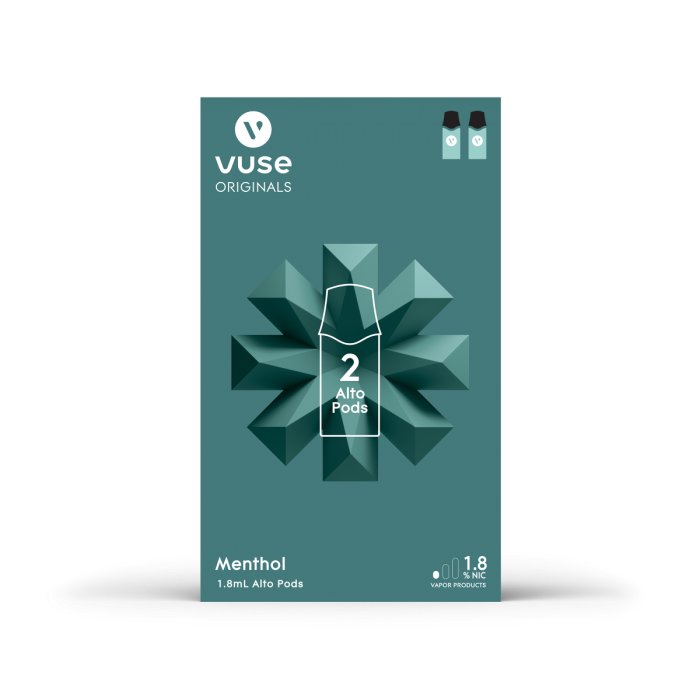 VUSE ALTO POD 2CT MENTHOL 1.8%
