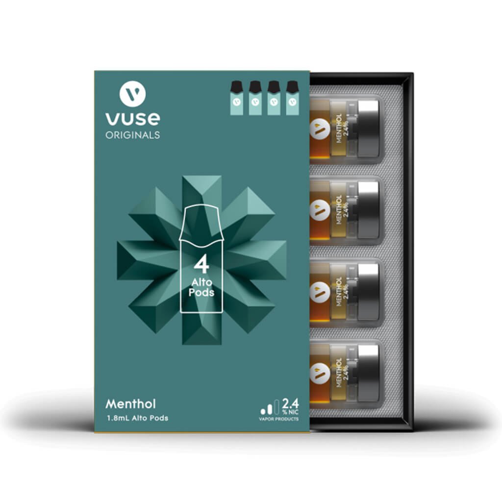 [1331] VUSE ALTO POD 4CT MENTHOL 2.4%