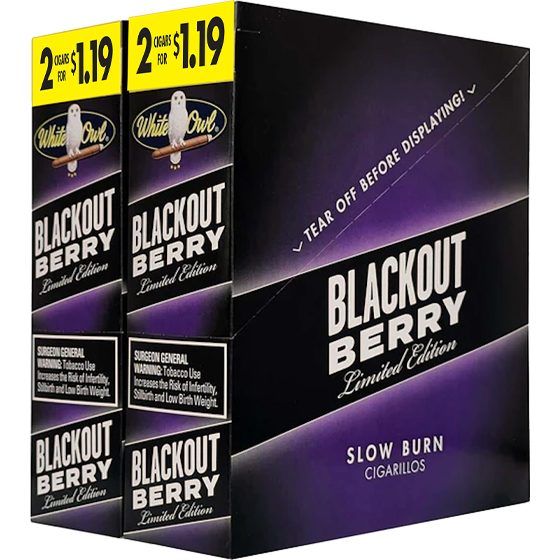 [41064] WHITE OWL 30CT 2/$1.19 BLACKOUT BERRY