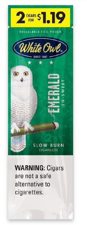 [41046] WHITE OWL 30CT 2/$1.19 EMERALD