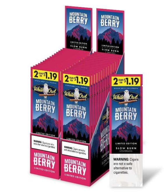 [41089] WHITE OWL 30CT 2/$1.19 MOUNTAIN BERRY