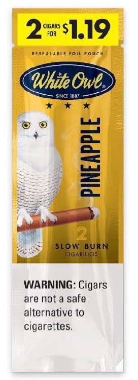 [41038] WHITE OWL 30CT 2/$1.19 PINEAPPLE